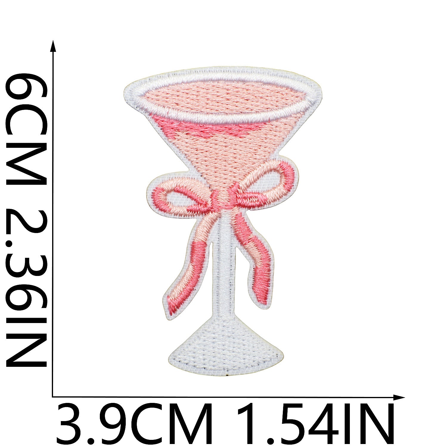 Wholesale Sweet Embroidered Cloth Sticker Valentine Bear Patch Sticker